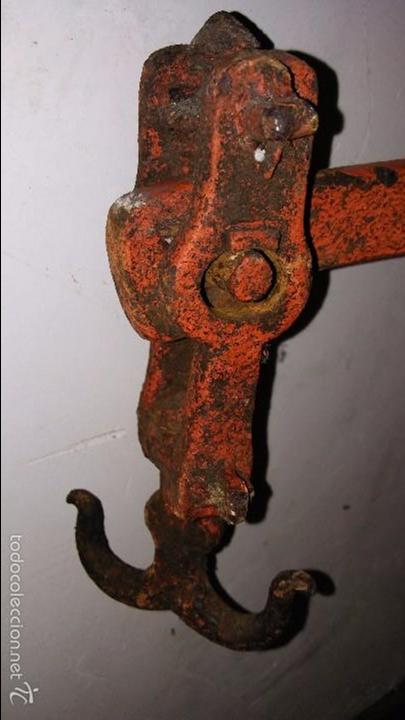 Antig&uuml;edades: BALANZA ROMANA 90CM - Foto 3