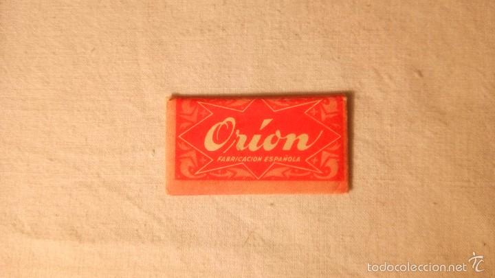 Antig&uuml;edades: CUCHILLA AFEITAR COMPLETA, LLEVA LA CUCHILLA, MARCA ORION - Foto 1