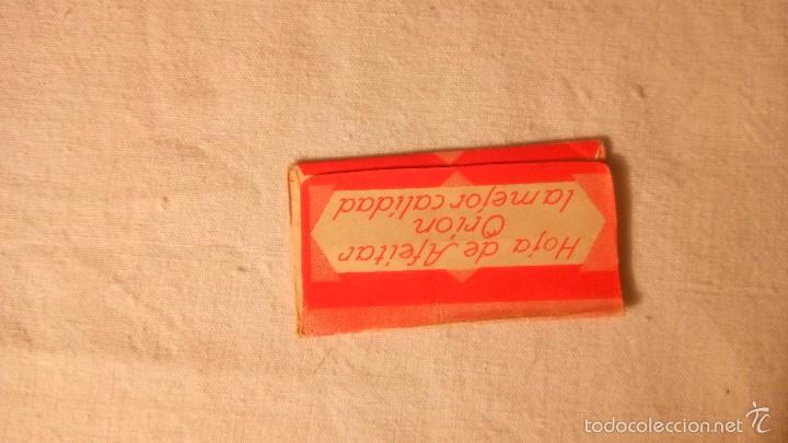 Antig&uuml;edades: CUCHILLA AFEITAR COMPLETA, LLEVA LA CUCHILLA, MARCA ORION - Foto 2