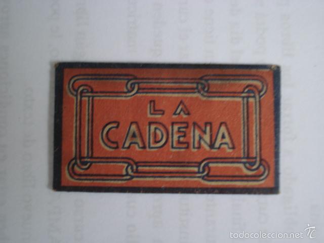 Antig&uuml;edades: HOJA DE AFEITAR LA CADENA (FUNDA+HOJA). - Foto 1
