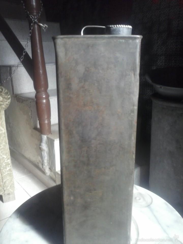 Antig&uuml;edades: BIDON ANTIGUO PARA DISOLVENTE . - Foto 2