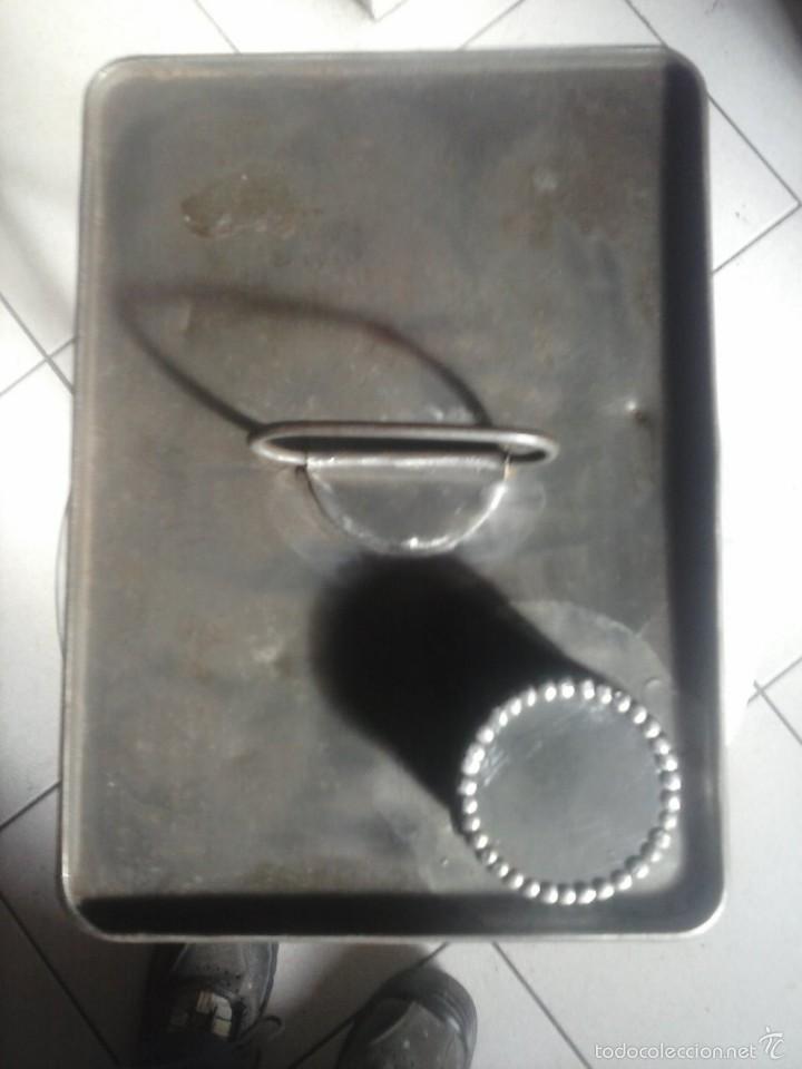 Antig&uuml;edades: BIDON ANTIGUO PARA DISOLVENTE . - Foto 3