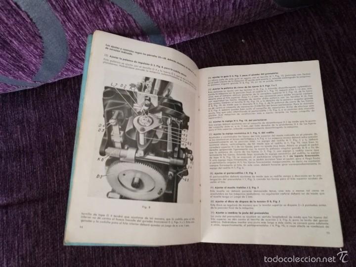 Antig&uuml;edades: INSTRUCCIONES PARA LA D&Uuml;RKOPP CLASE 555, 1955 - Foto 2