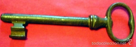 Antig&uuml;edades: LLAVE DE FORJA ANTIGUA. S XIX. - Foto 2