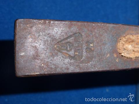 Antig&uuml;edades: ANTIGUO MARTILLO DE CARPINTERO - Foto 4