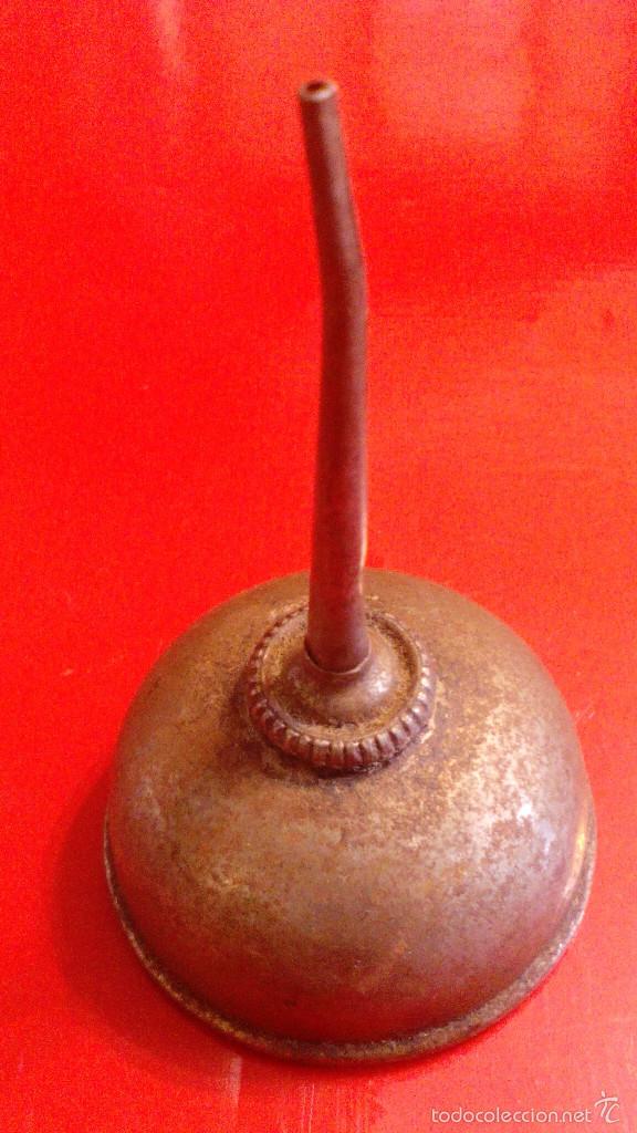 Antig&uuml;edades: ACEITERA DE MAQUINA SIGMA - Foto 1