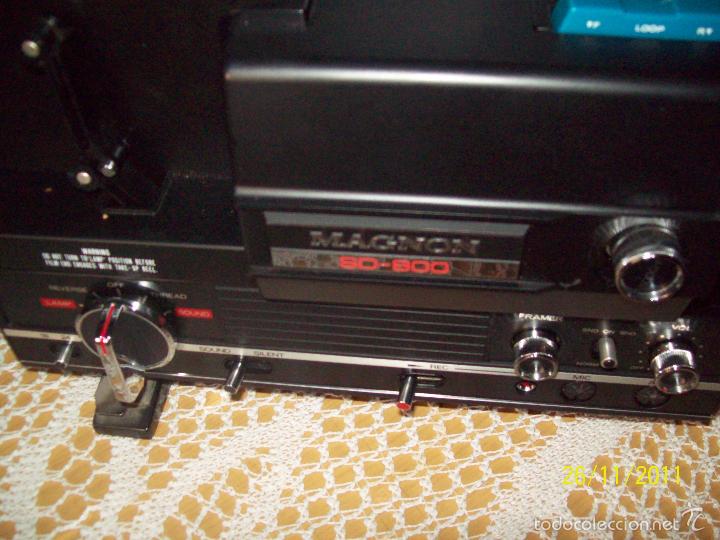 Antig&uuml;edades: PROYECTOR SUPER 8 SONORO MAGNON - Foto 3