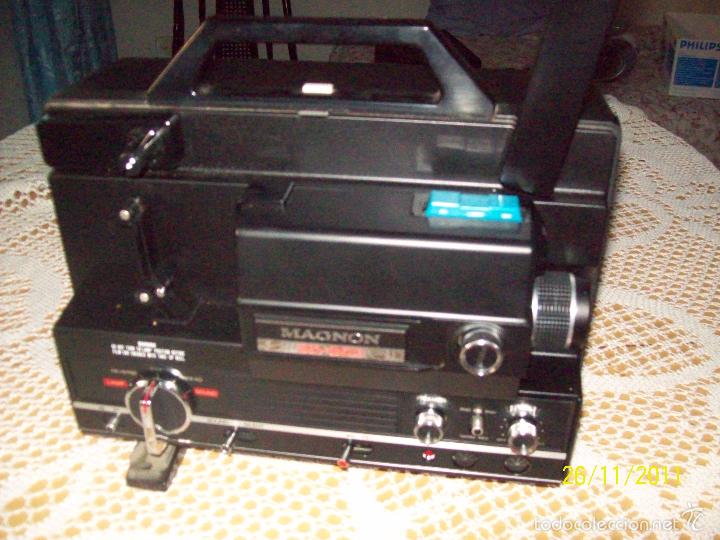Antig&uuml;edades: PROYECTOR SUPER 8 SONORO MAGNON - Foto 2