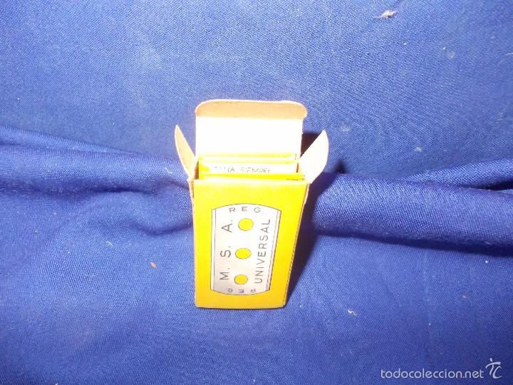 Antig&uuml;edades: hojas de afeitar msa -4 y caja - Foto 4