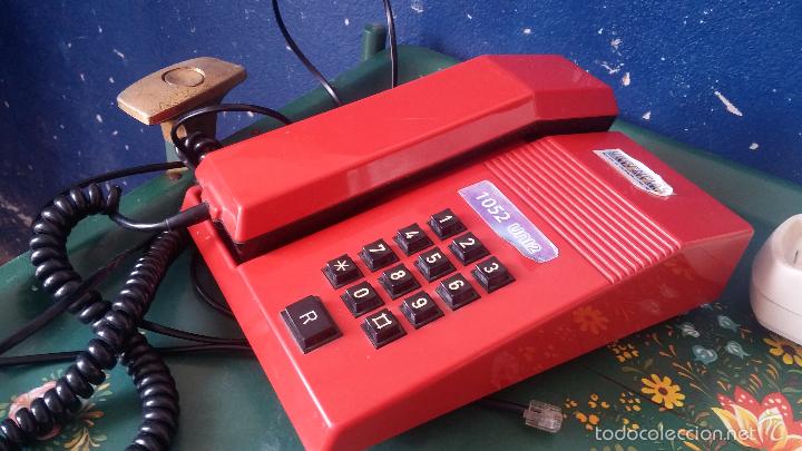 Tel&eacute;fonos: Dos tel&eacute;fonos antiguos vintage - Foto 7