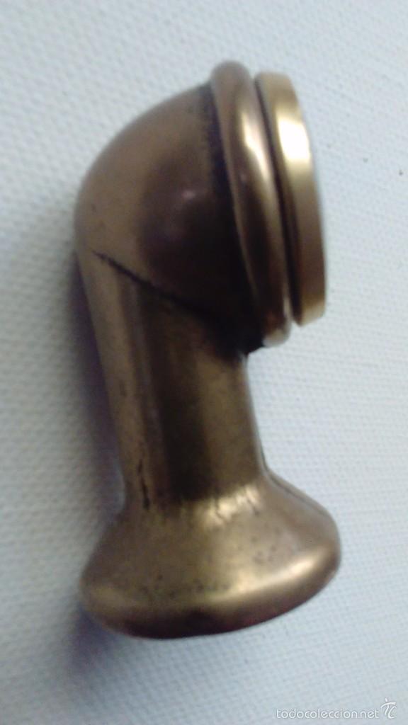 Antig&uuml;edades: Term&oacute;metro atmosf&eacute;rico en bronce macizo - Foto 5