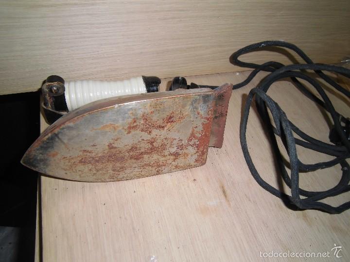 Antig&uuml;edades: plancha electrica 125 v solar rubio - Foto 3