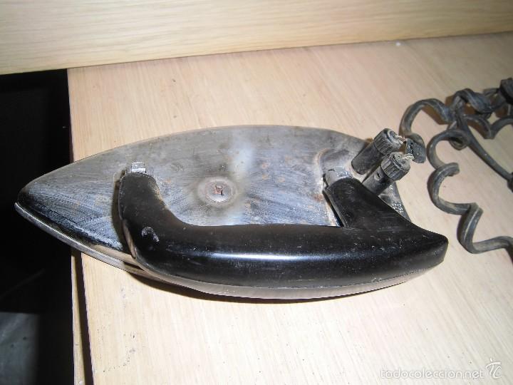 Antig&uuml;edades: plancha electrica rotclv - Foto 3