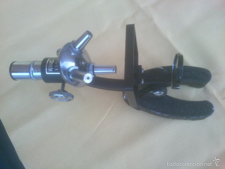 Antig&uuml;edades: ANTIGUO MICROSCOPIO   KING - Foto 3