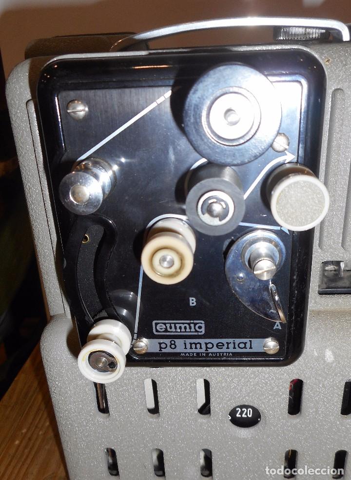 Antig&uuml;edades: Proyector Eumig Wien P8 Imperial - Foto 6