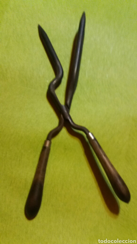 Antig&uuml;edades: TENACILLAS ANTIGUAS PARA EL PELO - Foto 5