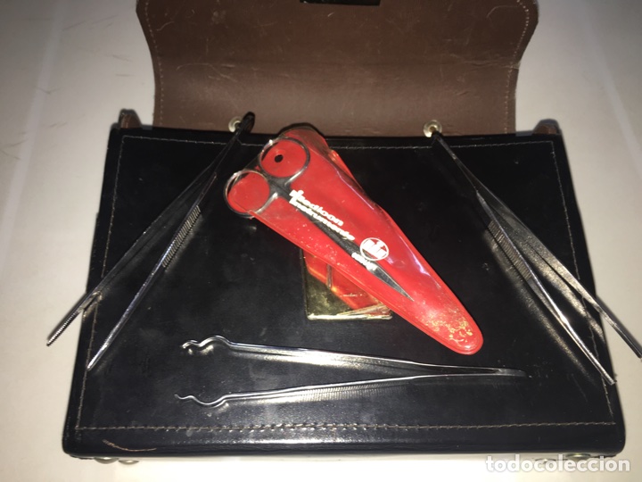 Antig&uuml;edades: ANTIGUO MALET&Iacute;N DE MEDICO O PR&Aacute;CTICANTE - Foto 4