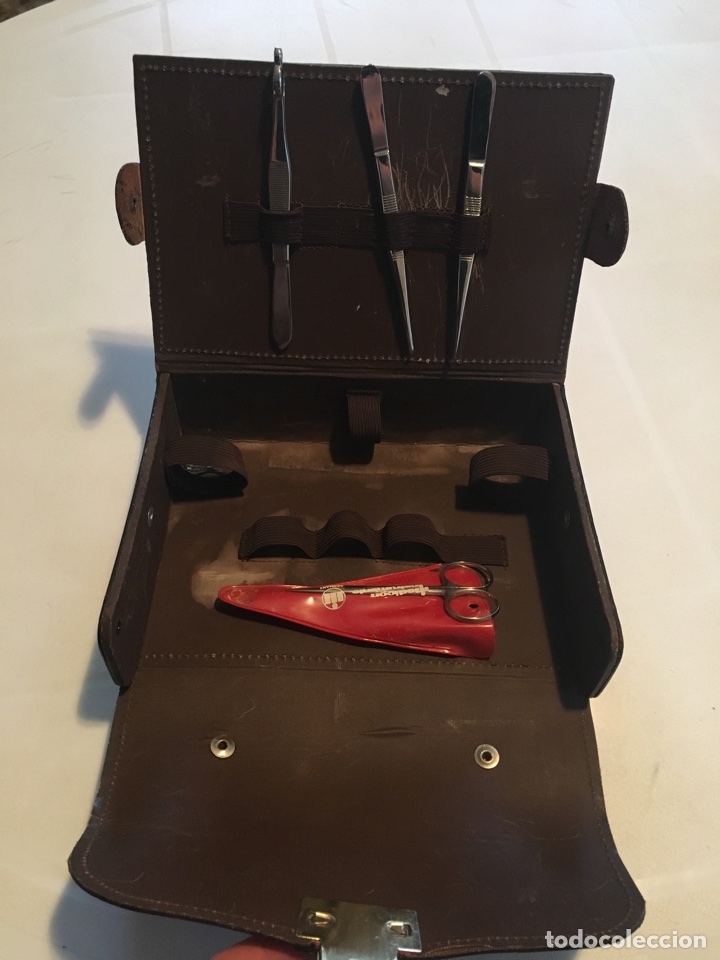 Antig&uuml;edades: ANTIGUO MALET&Iacute;N DE MEDICO O PR&Aacute;CTICANTE - Foto 6