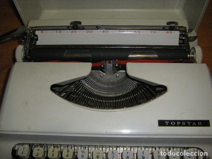 Antig&uuml;edades: M&aacute;quina de escribir TOPSTAR - Foto 9