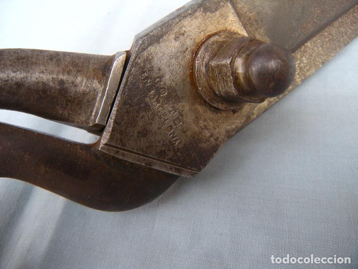 Antig&uuml;edades: TIJERAS DE SASTRE, COSTE EN BARCELONA. - Foto 2