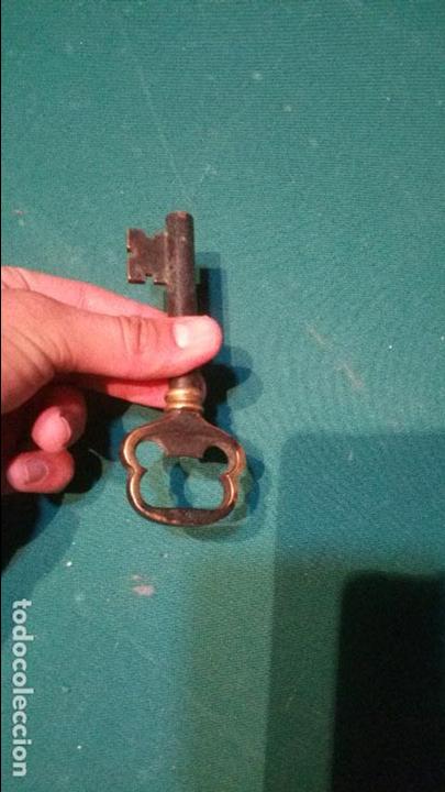 Antig&uuml;edades: BONITA LLAVE DE BRONCE. - Foto 3