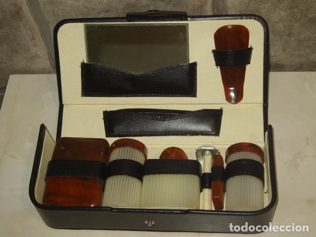 Antig&uuml;edades: SET DE AFEITADO,NECESER DE CABALLERO. - Foto 3