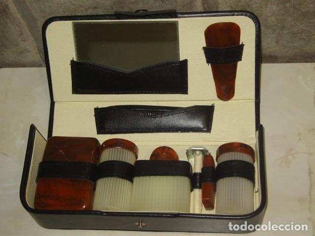 Antig&uuml;edades: SET DE AFEITADO,NECESER DE CABALLERO. - Foto 4