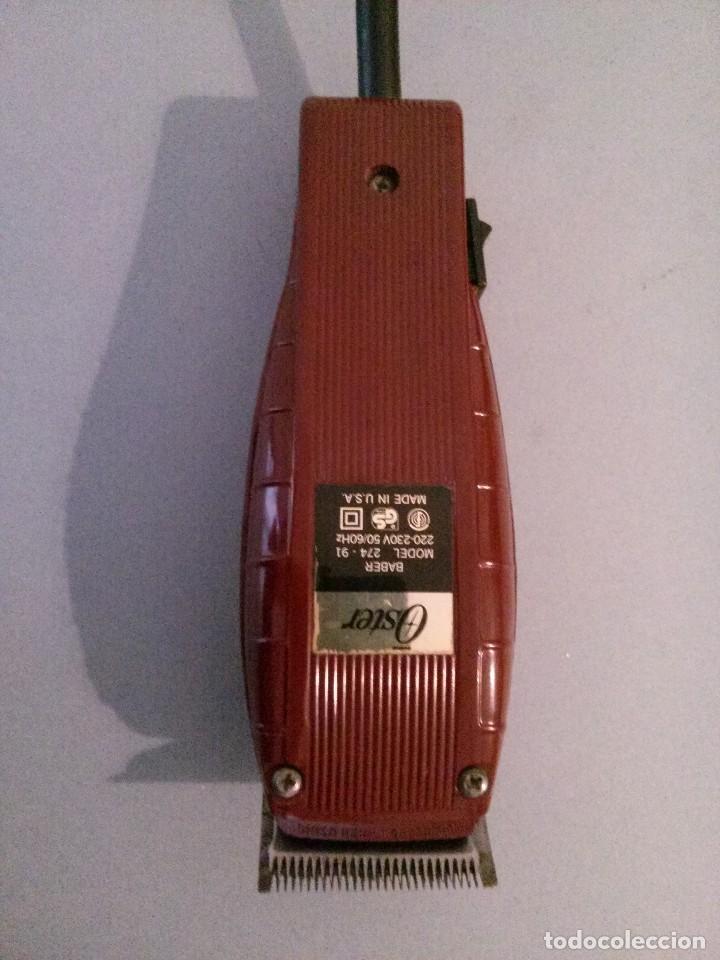 Antig&uuml;edades: antigua maquina cortapelo Oster modelo - Foto 3