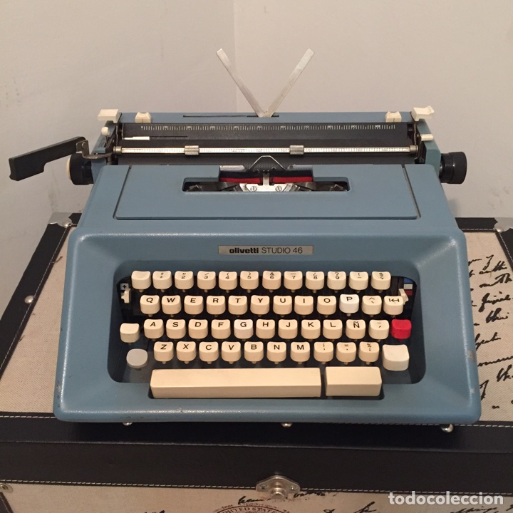 Antig&uuml;edades: M&aacute;quina de escribir Olivetti - Foto 5