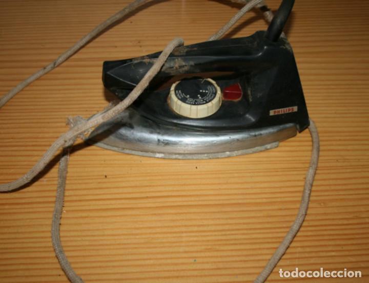 Antig&uuml;edades: PLANCHA ANTIGUA ELECTRICA MARCA PHILIPS - Foto 1