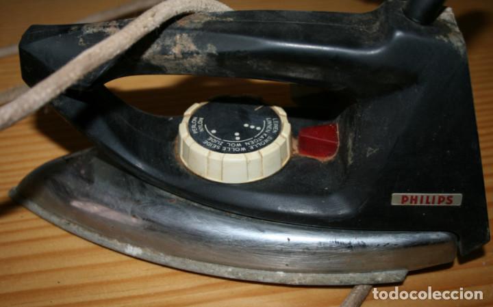 Antig&uuml;edades: PLANCHA ANTIGUA ELECTRICA MARCA PHILIPS - Foto 3