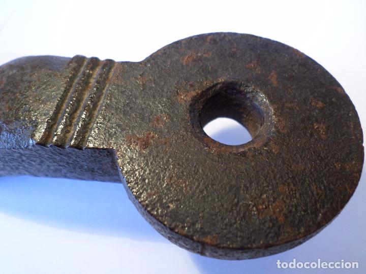 Antig&uuml;edades: PESTILLO FORJADO GRAN TAMA&Ntilde;O - Foto 8