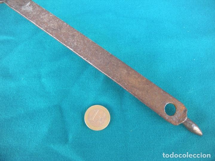 Antig&uuml;edades: ANTIGUO CUCHAR&Oacute;N CUCHARA DE HIERRO FORJADO. - Foto 7