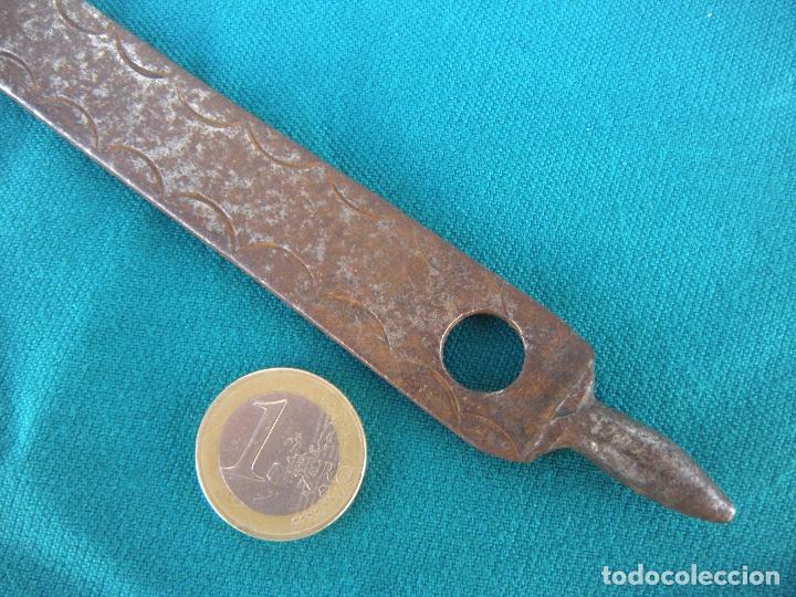 Antig&uuml;edades: ANTIGUO CUCHAR&Oacute;N CUCHARA DE HIERRO FORJADO. - Foto 8