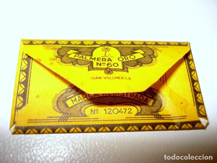 Antig&uuml;edades: ANTIGUA HOJA DE AFEITAR PALMERA ORO - Foto 1