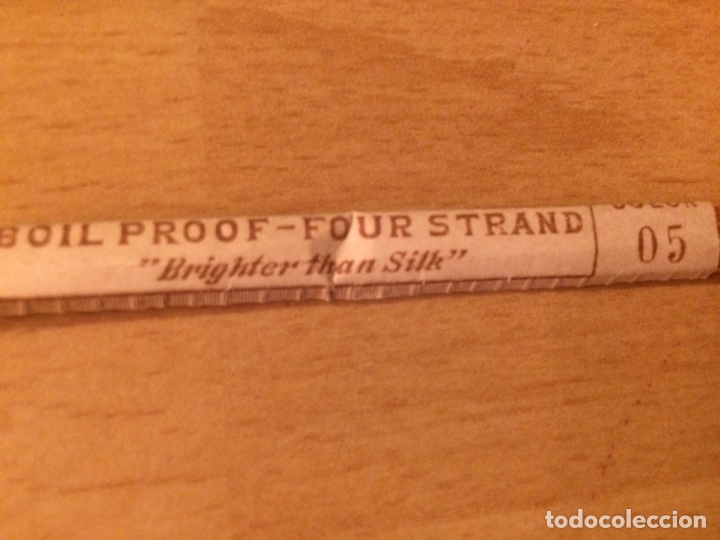 Antig&uuml;edades: 8 Antiguos rollos  de hilo para bordar o costurero - Foto 3