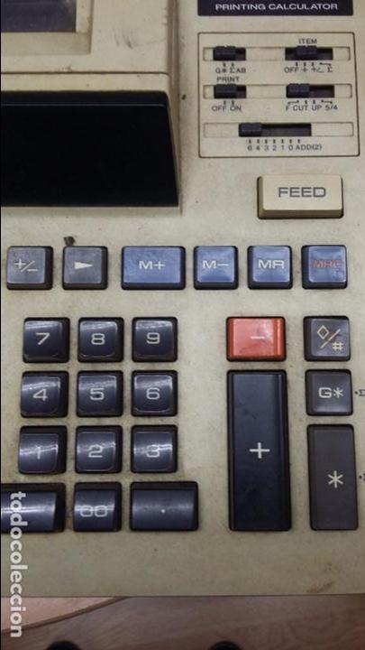 Antig&uuml;edades: CALCULADORA CASIO DR 1212 T PRINTING CALCULATOR - Foto 5