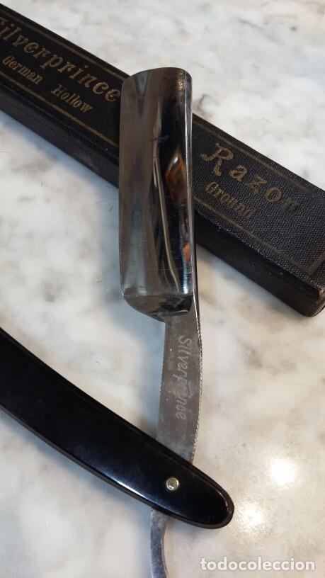 Antig&uuml;edades: Barbera sheffieldsteel con funda d epoca - Foto 1