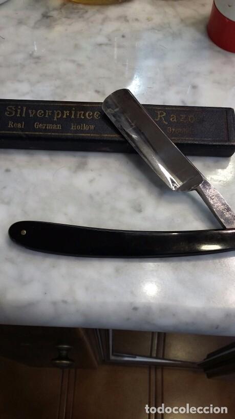 Antig&uuml;edades: Barbera sheffieldsteel con funda d epoca - Foto 2