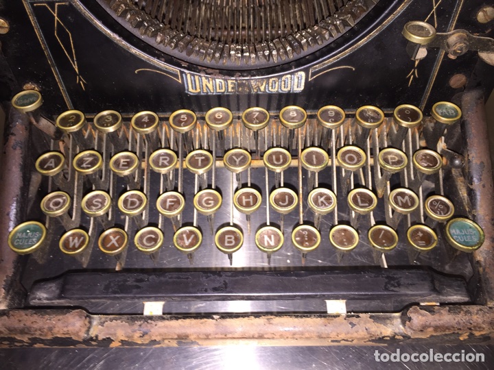 Antig&uuml;edades: Underwood para decoraci&oacute;n - Foto 5