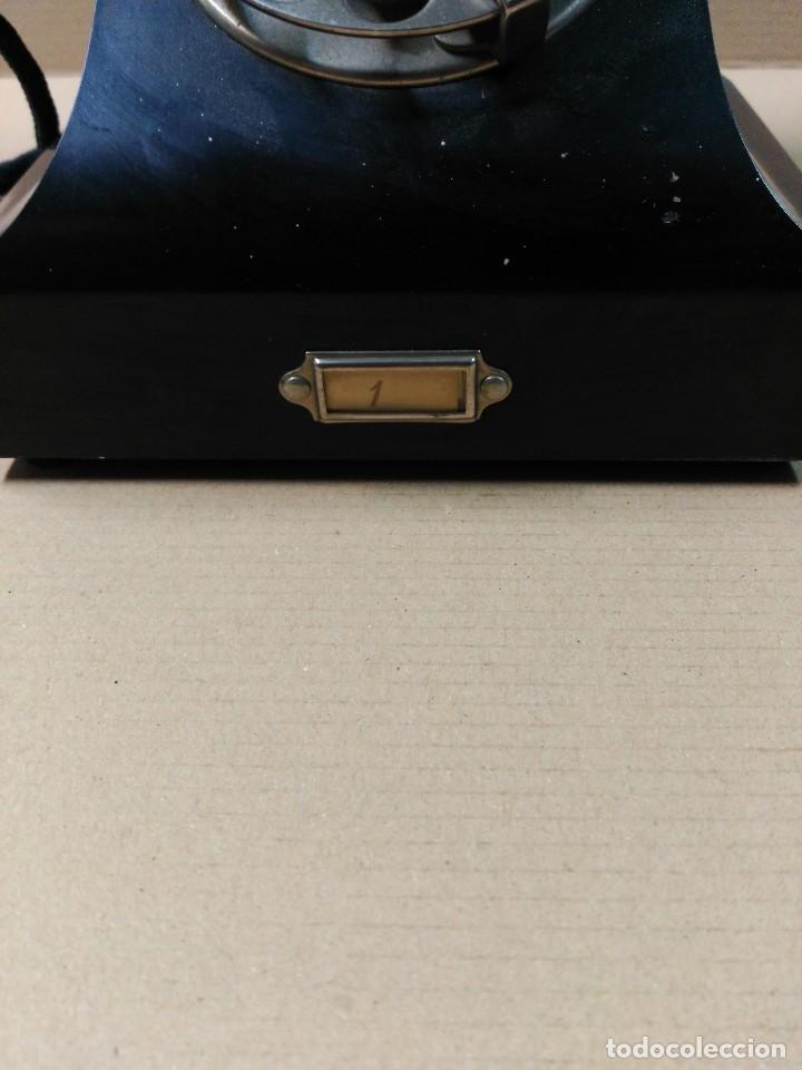 Tel&eacute;fonos: Telefono Ericsson de baquelita negro - Foto 18