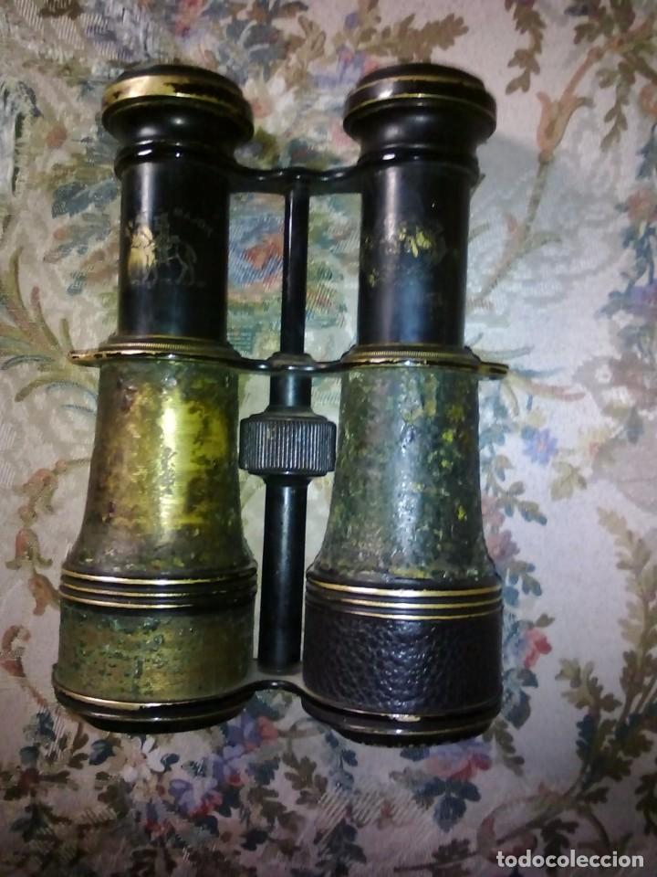 Antig&uuml;edades: ANTIGUOS BINOCULARES ETAT MAJOR . MARQUE IRIS DE PARIS. - Foto 3
