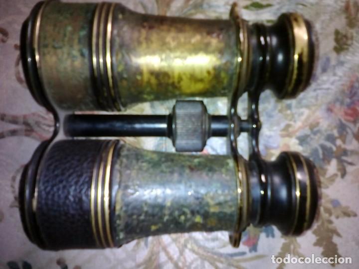 Antig&uuml;edades: ANTIGUOS BINOCULARES ETAT MAJOR . MARQUE IRIS DE PARIS. - Foto 5