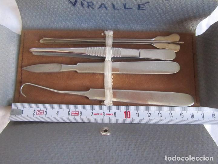 Antig&uuml;edades: Estuche de mano de instrumental m&eacute;dico - Foto 3