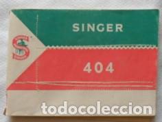 Antig&uuml;edades: Manual m&aacute;quina de coser Singer 404 - Foto 1