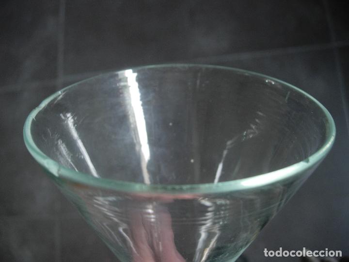 Antig&uuml;edades: Embudo de vidrio de laboratorio, antiguo - Foto 4