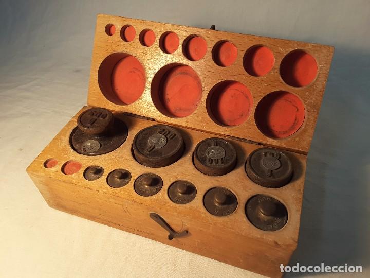 Antig&uuml;edades: Juego de pesas, a&ntilde;os 30. - Foto 1