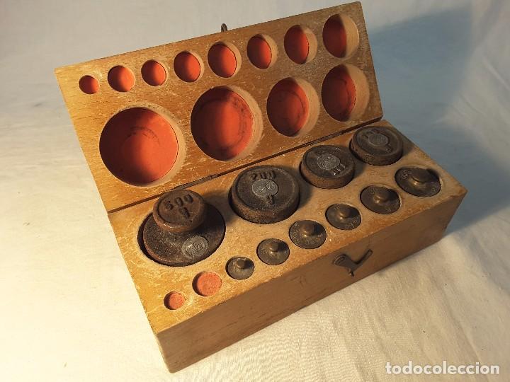 Antig&uuml;edades: Juego de pesas, a&ntilde;os 30. - Foto 2