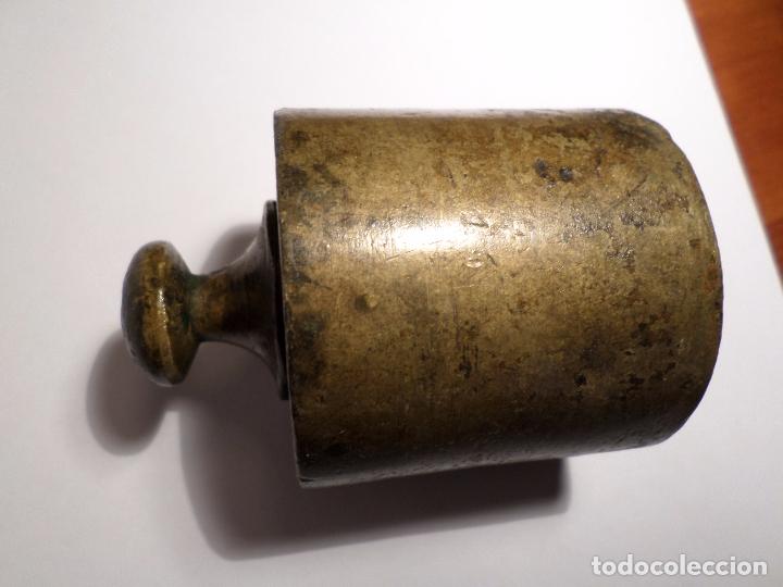 Antig&uuml;edades: JUEGO DE PESAS DE BRONCE - Foto 5