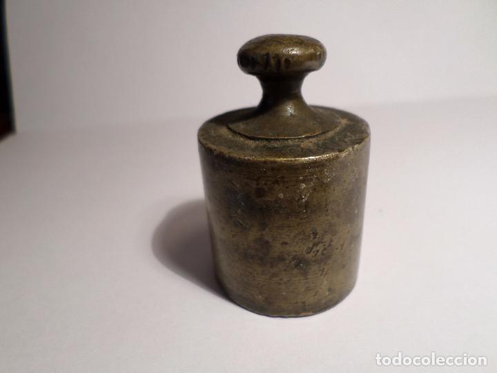 Antig&uuml;edades: JUEGO DE PESAS DE BRONCE - Foto 10